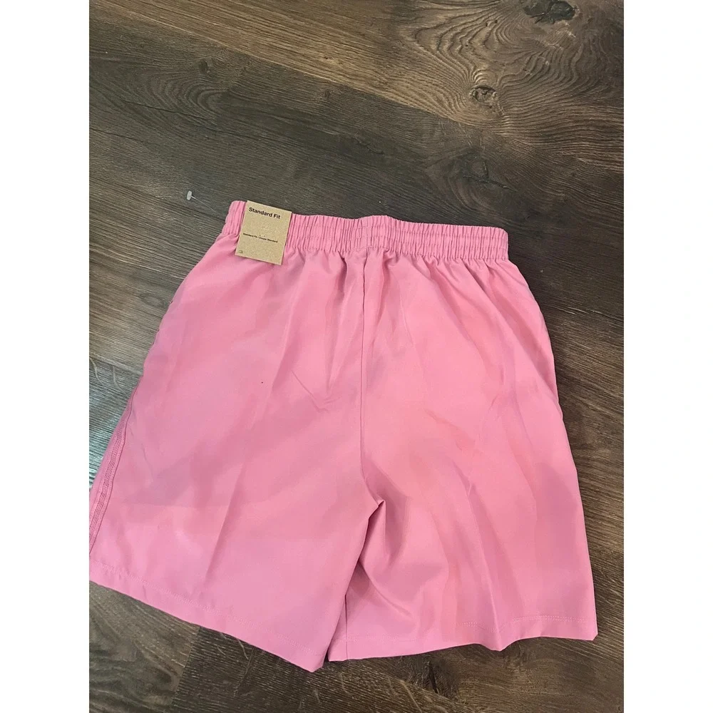 Nike Dri-FIT Kids Training Shorts Pink DX5382-646 Size Large NWT